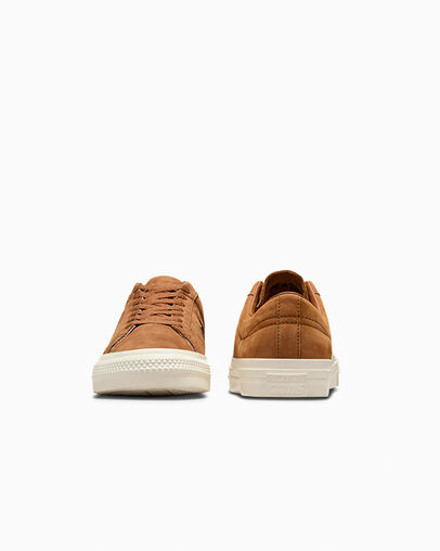 Converse CONS One Star Pro Nubuck Men Tennis Shoes Brown USA | C-69428019