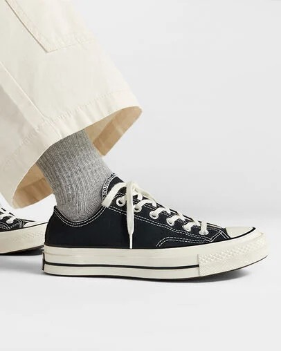 Converse Chuck 70 Canvas Men Sneakers Black USA | C-31289409