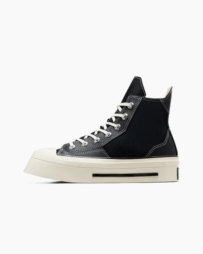 Converse Chuck 70 De Luxe Squared Women Sneakers Black USA | C-20754919