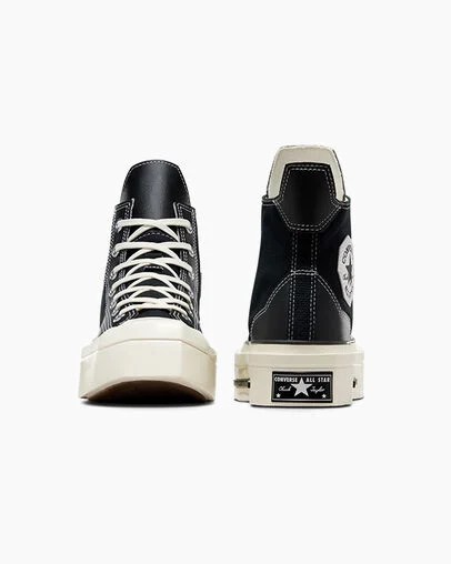 Converse Chuck 70 De Luxe Squared Women Sneakers Black USA | C-20754919
