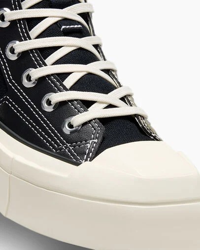 Converse Chuck 70 De Luxe Squared Women Sneakers Black USA | C-20754919