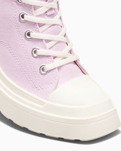 Converse Chuck 70 De Luxe Wedge Women Sneakers Purple / Black USA | C-10859749