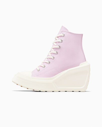 Converse Chuck 70 De Luxe Wedge Women Sneakers Purple / Black USA | C-10859749