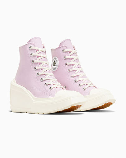 Converse Chuck 70 De Luxe Wedge Women Sneakers Purple / Black USA | C-10859749