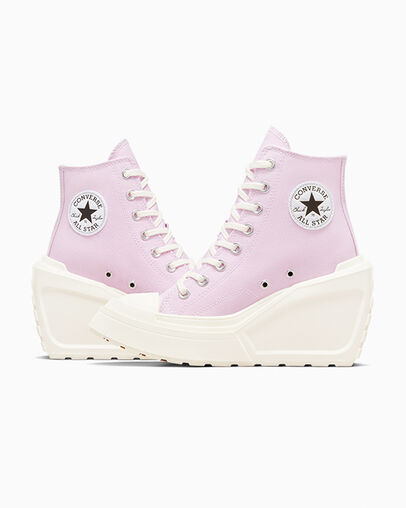 Converse Chuck 70 De Luxe Wedge Women Sneakers Purple / Black USA | C-10859749