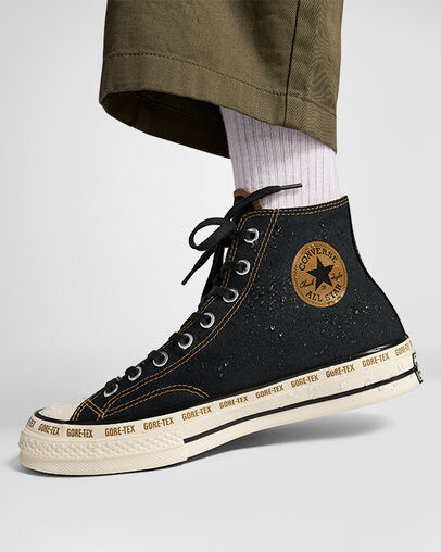 Converse Chuck 70 GORE-TEX Men Boots Black / Brown USA | C-53890429