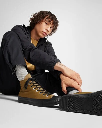 Converse Chuck 70 GORE-TEX Men Boots Brown / Black USA | C-70692159
