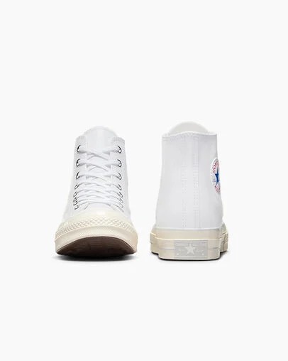 Converse Chuck 70 Leather Men Sneakers White USA | C-49276819
