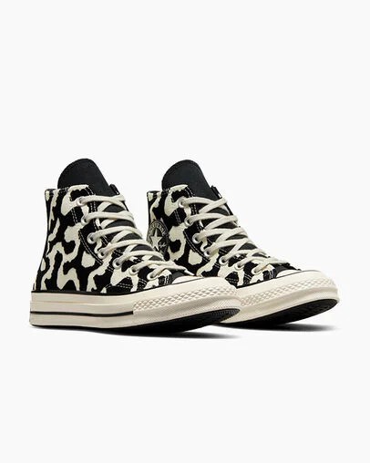 Converse Chuck 70 Leopard Remix Women Sneakers Black USA | C-30957819