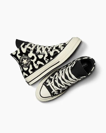 Converse Chuck 70 Leopard Remix Women Sneakers Black USA | C-30957819