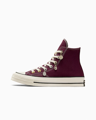 Converse Chuck 70 Luck Charms Women Sneakers Purple / Gold USA | C-95738609