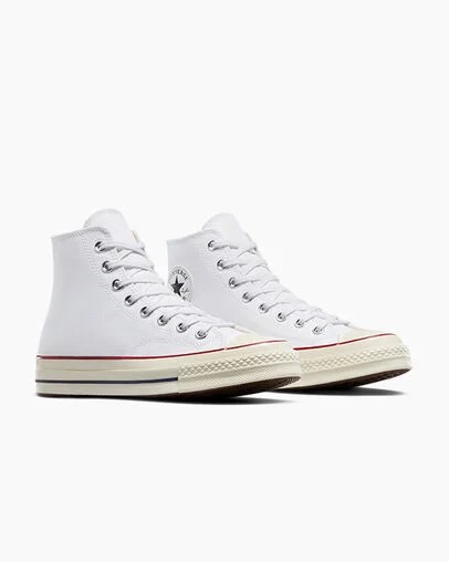 Converse Chuck 70 Men Canvas Shoes White / Dark Red USA | C-27618509