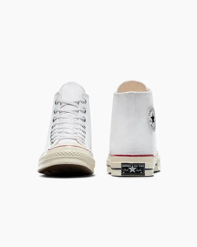Converse Chuck 70 Men Canvas Shoes White / Dark Red USA | C-27618509