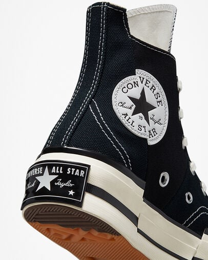 Converse Chuck 70 Plus Women Sneakers Black USA | C-64209539