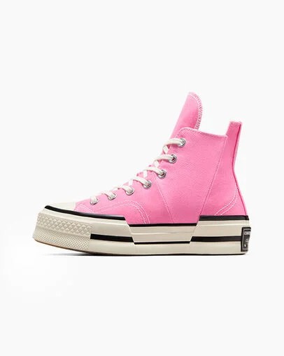Converse Chuck 70 Plus Women Sneakers Pink / Black USA | C-12389549
