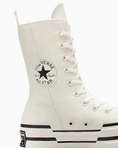 Converse Chuck 70 Plus XHi Men Sneakers White / Black USA | C-17356289