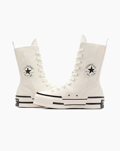 Converse Chuck 70 Plus XHi Men Sneakers White / Black USA | C-17356289