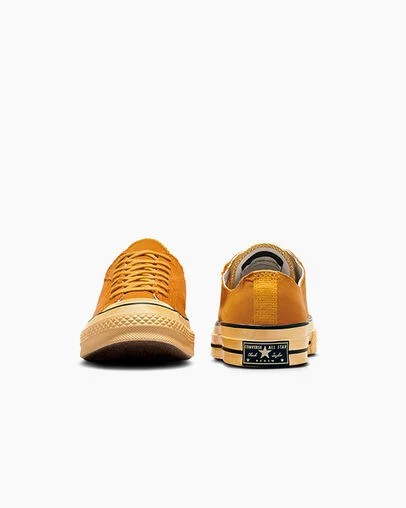 Converse Chuck 70 Upcycled Men Tennis Shoes Yellow / Black USA | C-95847619