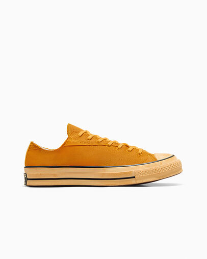 Converse Chuck 70 Upcycled Men Tennis Shoes Yellow / Black USA | C-95847619