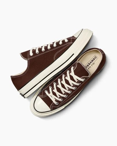 Converse Chuck 70 Women Canvas Shoes Dark Brown / Black USA | C-27893519