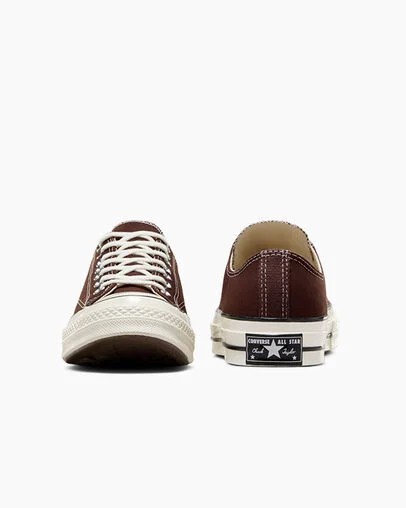 Converse Chuck 70 Women Canvas Shoes Dark Brown / Black USA | C-27893519