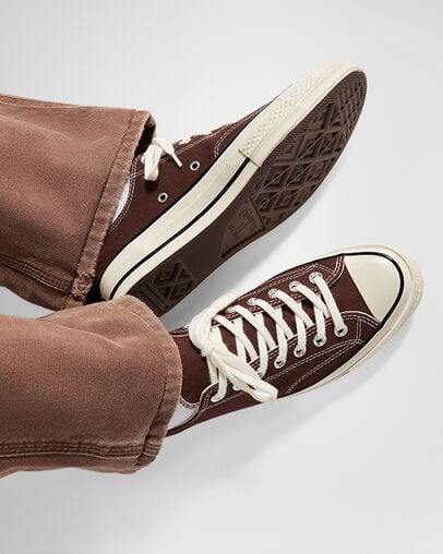 Converse Chuck 70 Women Canvas Shoes Dark Brown / Black USA | C-27893519