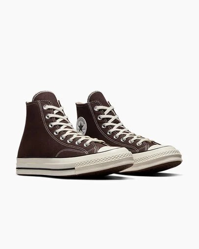 Converse Chuck 70 Women Canvas Shoes Dark Brown / Black USA | C-23678149