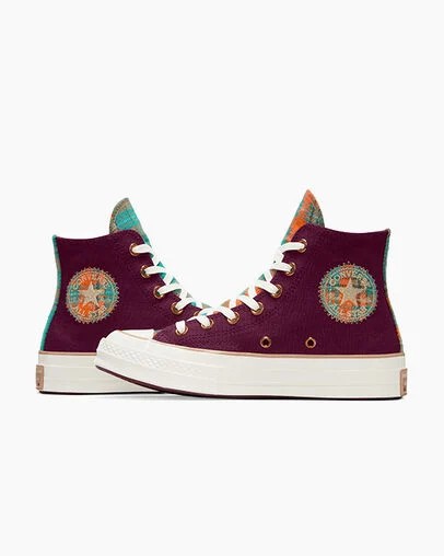Converse Chuck 70 Women Canvas Shoes Deep Burgundy USA | C-20897659