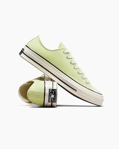 Converse Chuck 70 Women Canvas Shoes Green / Black USA | C-65431879