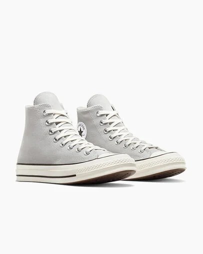 Converse Chuck 70 Women Canvas Shoes Grey / Black USA | C-07845169