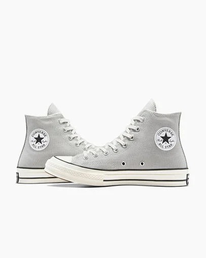 Converse Chuck 70 Women Canvas Shoes Grey / Black USA | C-07845169