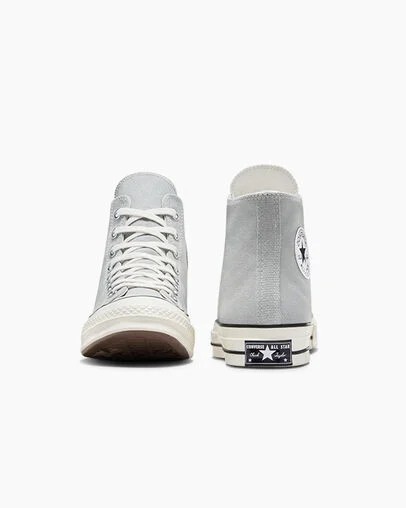 Converse Chuck 70 Women Canvas Shoes Grey / Black USA | C-07845169