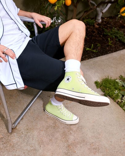 Converse Chuck 70 Women Canvas Shoes Green / Black USA | C-32451079