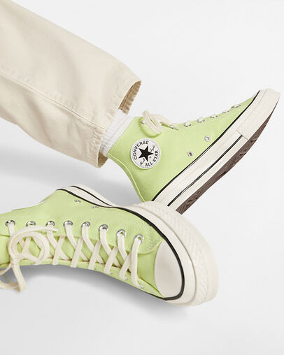 Converse Chuck 70 Women Canvas Shoes Green / Black USA | C-32451079