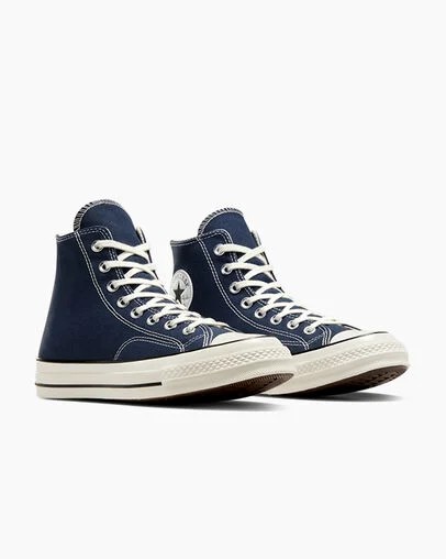 Converse Chuck 70 Women Canvas Shoes Navy / Black USA | C-09178549