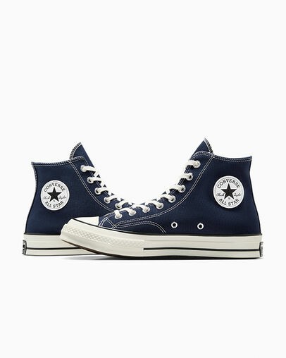 Converse Chuck 70 Women Canvas Shoes Navy / Black USA | C-09178549