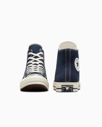 Converse Chuck 70 Women Canvas Shoes Navy / Black USA | C-09178549