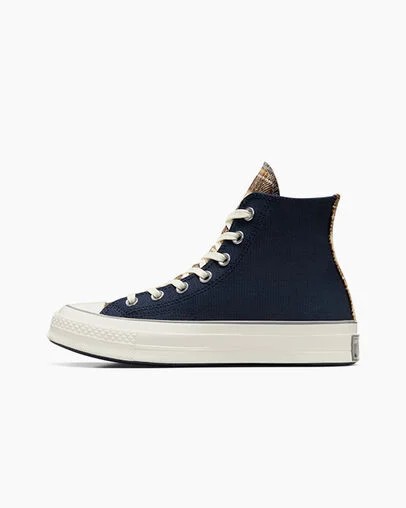 Converse Chuck 70 Women Canvas Shoes Navy / Grey USA | C-14025389