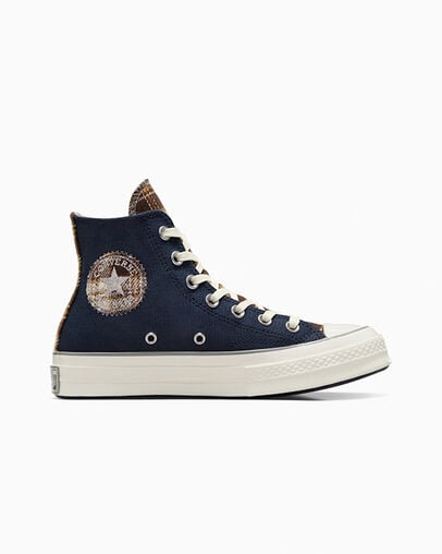 Converse Chuck 70 Women Canvas Shoes Navy / Grey USA | C-14025389