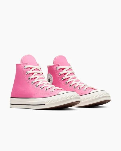 Converse Chuck 70 Women Canvas Shoes Pink / Black USA | C-84726139