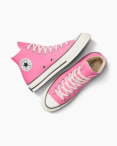 Converse Chuck 70 Women Canvas Shoes Pink / Black USA | C-84726139