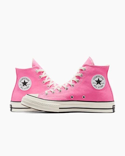 Converse Chuck 70 Women Canvas Shoes Pink / Black USA | C-84726139
