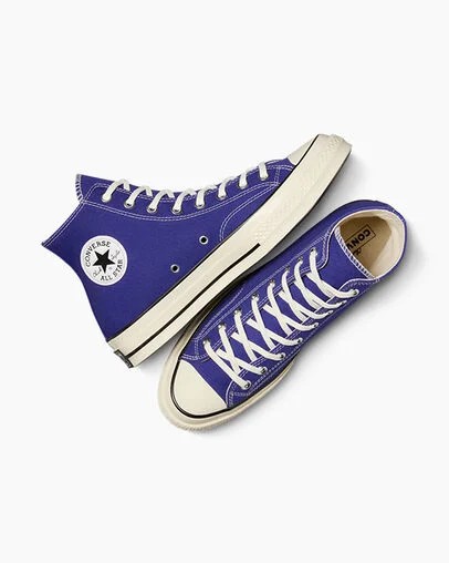 Converse Chuck 70 Women Canvas Shoes Purple / Black USA | C-82549379