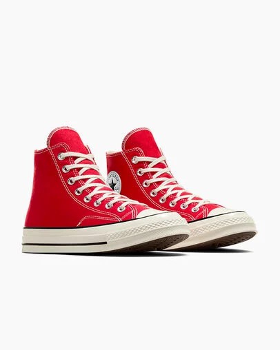 Converse Chuck 70 Women Canvas Shoes Red / Black USA | C-87630129