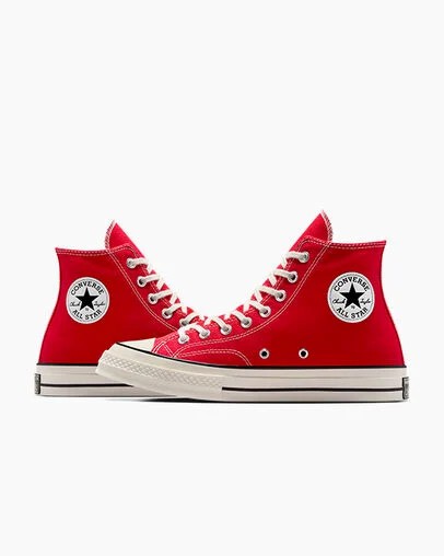 Converse Chuck 70 Women Canvas Shoes Red / Black USA | C-87630129