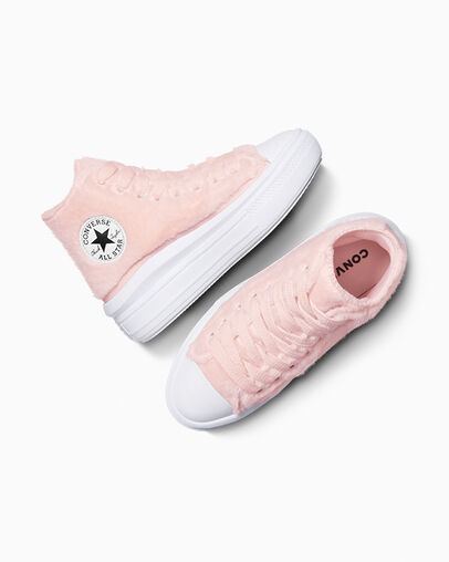 Converse Chuck All Star Move Women Platform Shoes Light Brown / White / Black USA | C-65340919
