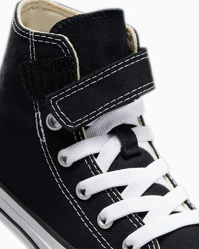 Converse Chuck Taylor All Star 1V Easy-On Kids' Sneakers Black / Beige / White USA | C-79650819