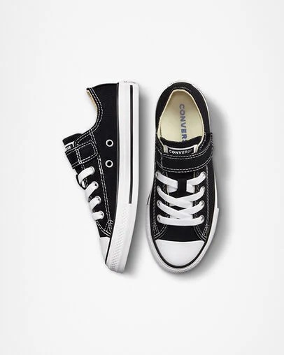 Converse Chuck Taylor All Star 1V Kids' Sneakers Black / Beige / White USA | C-13578969