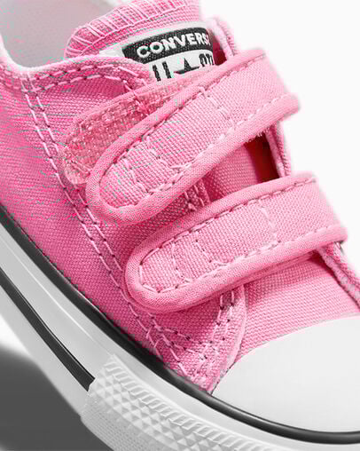 Converse Chuck Taylor All Star 2V Kids' Canvas Shoes Pink USA | C-82041699
