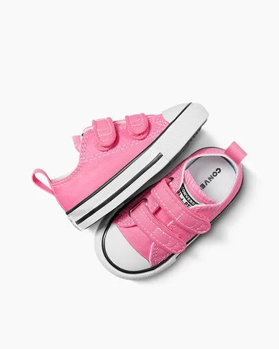 Converse Chuck Taylor All Star 2V Kids' Canvas Shoes Pink USA | C-82041699